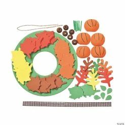 Discount 😉 3D Pumpkin Wreath Craft Kit- Makes 12 🌟