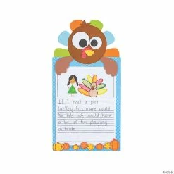 Cheapest 😍 All About Turkeys Writing Prompt Craft Kit - Makes 24 🤩