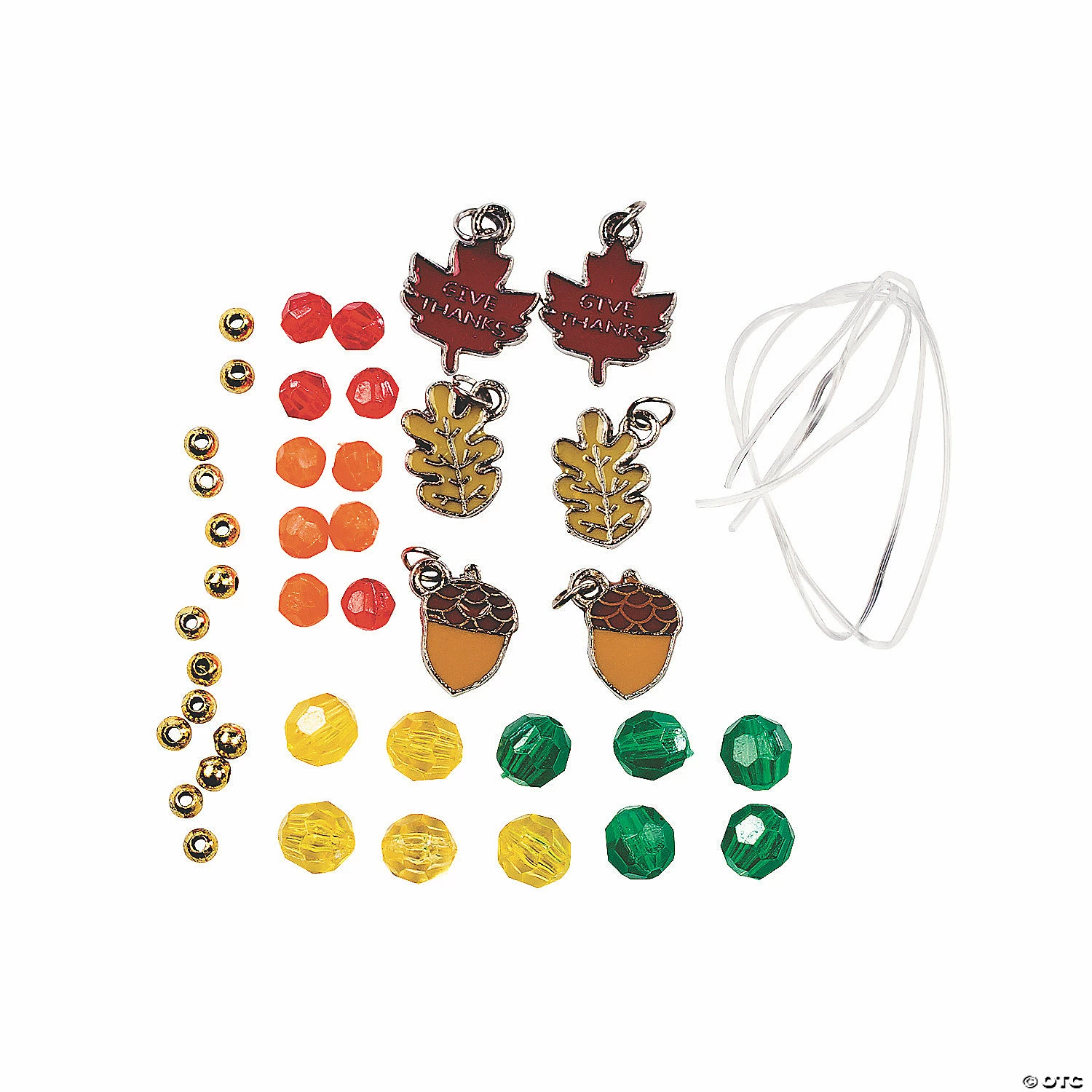 Brand new 🔔 Beaded “Give Thanks” Charm Bracelet Craft Kit - Makes 12 ⌛ 2 Brand new 🔔 Beaded “Give Thanks” Charm Bracelet Craft Kit - Makes 12 ⌛ - Image 2
