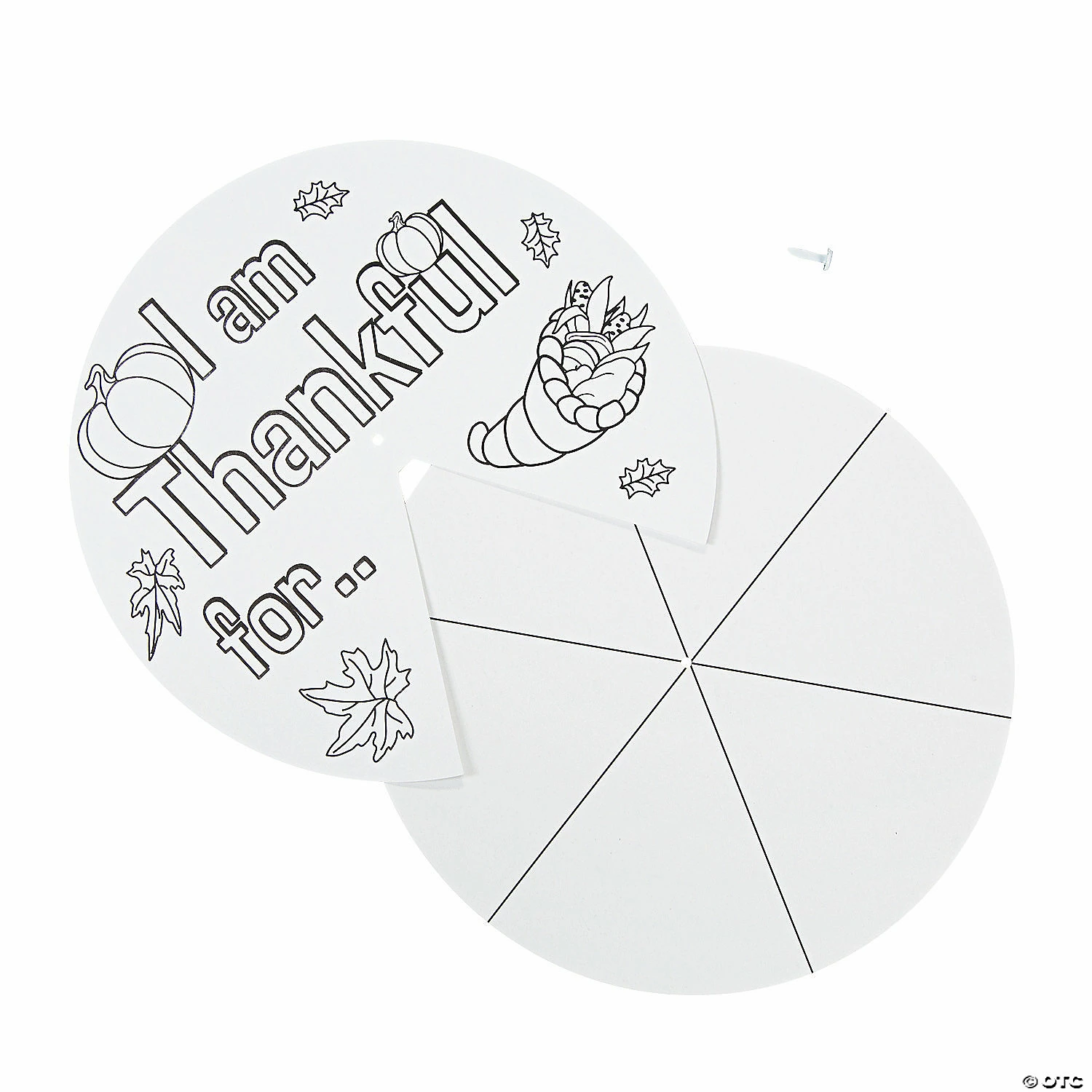 Wholesale 😍 Color Your Own I Am Thankful for Wheels - 12 Pc. 🌟 2 Wholesale 😍 Color Your Own I Am Thankful for Wheels - 12 Pc. 🌟 - Image 2