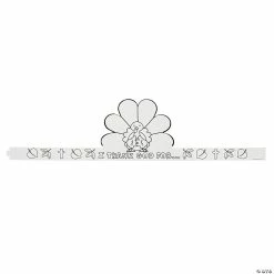 Outlet 🔔 Color Your Own I Thank God Turkey Crowns - 12 Pc. ❤️ 7 Outlet 🔔 Color Your Own I Thank God Turkey Crowns - 12 Pc. ❤️ -Craft Kits Sales color your own i thank god turkey crowns 12 pc 13742931 a03