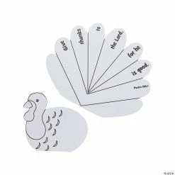 Budget 👏 Color Your Own Inspirational Turkey Stand-Ups - 12 Pc. 🔥 -Craft Kits Sales color your own inspirational turkey stand ups 12 pc 13607071 a02