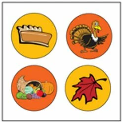 Best Sale 🎁 Creative Shapes Etc. - Incentive Stickers - November Theme 🥰