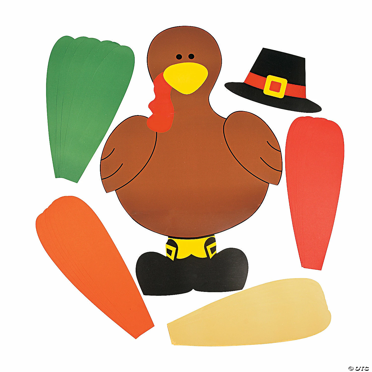 Outlet 🔔 DIY Turkey Bulletin Board Set - 26 Pc. 🌟 2 Outlet 🔔 DIY Turkey Bulletin Board Set - 26 Pc. 🌟 - Image 2