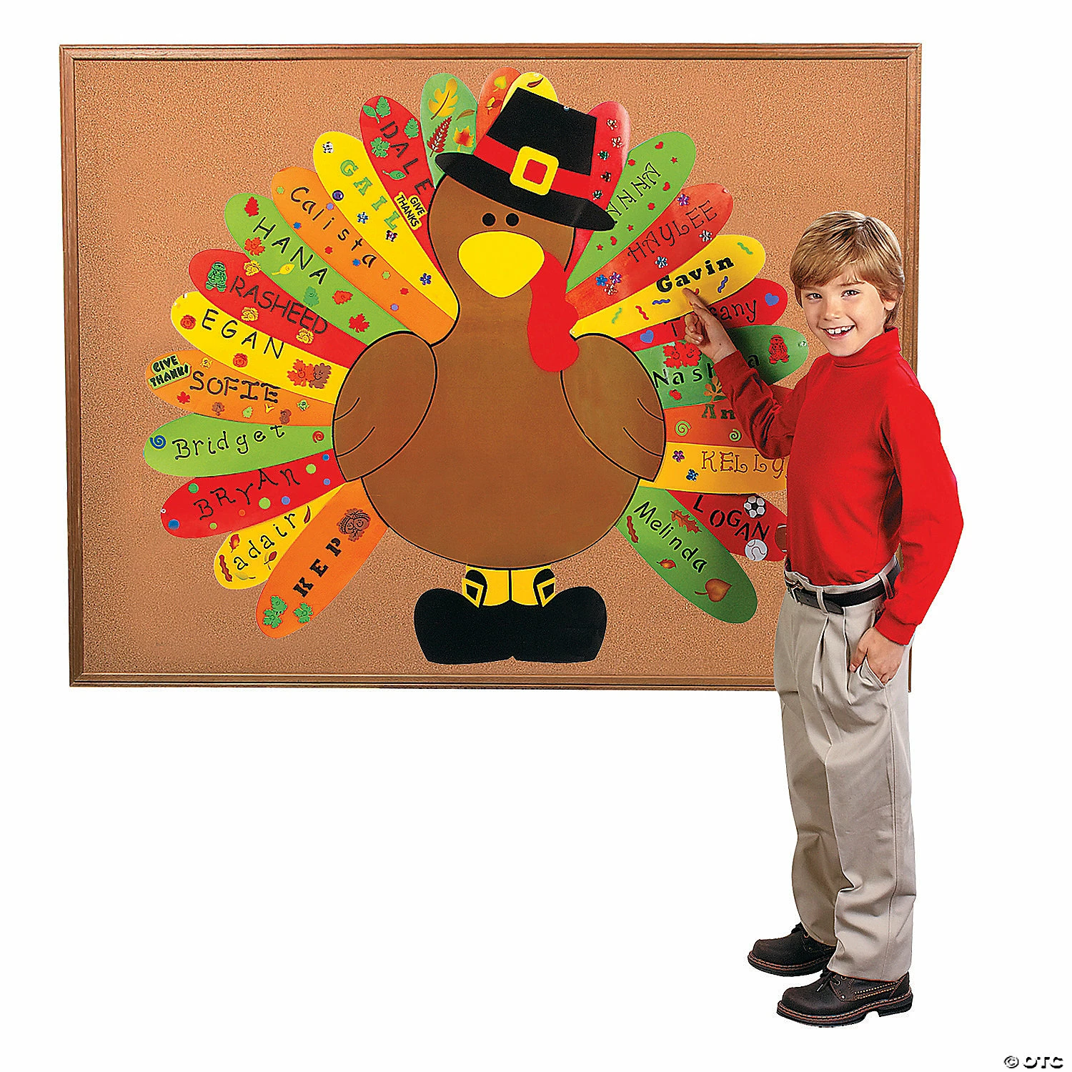 Outlet 🔔 DIY Turkey Bulletin Board Set - 26 Pc. 🌟 3 Outlet 🔔 DIY Turkey Bulletin Board Set - 26 Pc. 🌟 - Image 3