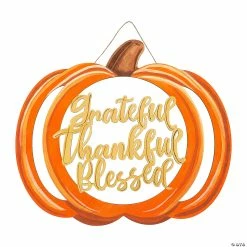 Craft Kits Sales -Craft Kits Sales diy unfinished wood blessed pumpkin door sign14114945 a01