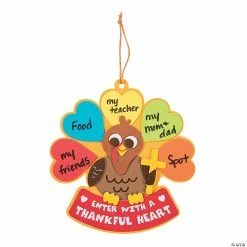 Promo 😉 Enter with a Thankful Heart Sign Craft Kit- Makes 12 👍