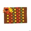 Coupon 🎉 Fall Colors Weaving Placemat Craft Kit - Makes 12 ✨