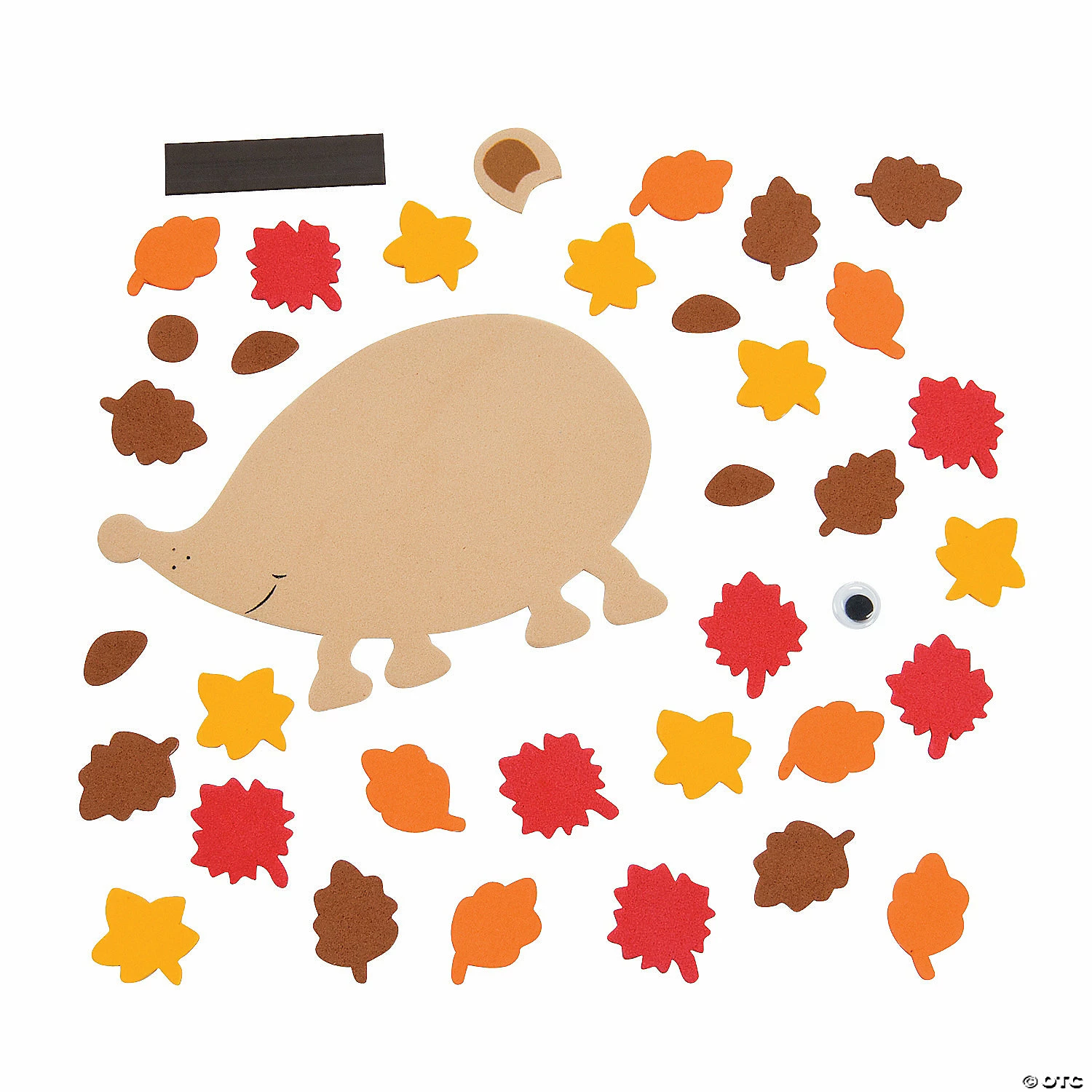 Budget ⌛ Fall Leafy Hedgehog Magnet Craft Kit - Makes 12 😀 2 Budget ⌛ Fall Leafy Hedgehog Magnet Craft Kit - Makes 12 😀 - Image 2