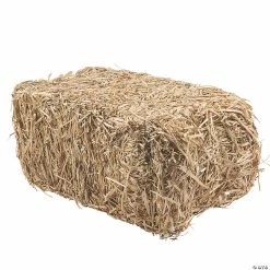 New 😀 FloraCraft® Decorative Straw Hay Bale - 24" 🔥