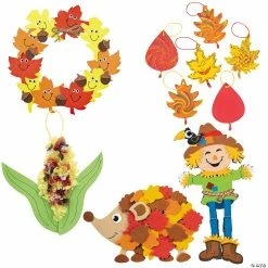 Budget 🎁 Fun Fall Craft Assortment - Makes 72 ⌛