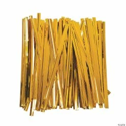 Deals 🎁 Gold Metallic Twist Ties - 600 Pc. 😍