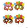 Flash Sale 😉 Goofy Turkey Mask Craft Kit - Makes 12 😉