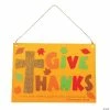 Deals ✔️ Inspirational Give Thanks Sign Craft Kit- Makes 12 🔔