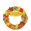 Cheapest ❤️ Inspirational 👪 Thanksgiving Wreath Craft Kit- Makes 12 😀