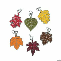 Deals 🔥 Leaf Enamel Charms - 36 Pc. 😍