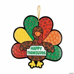 Best deal 🔔 Mosaic Glitter Turkey Sign Craft Kit- Makes 12 🧨