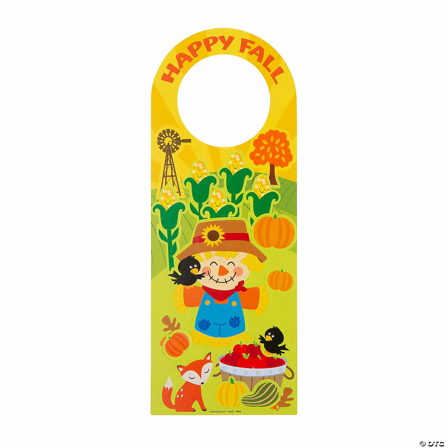 New 🌟 Pumpkin Door Hanger Sticker Scenes - 12 Pc. ❤️ 1 New 🌟 Pumpkin Door Hanger Sticker Scenes - 12 Pc. ❤️