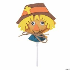 Cheap 🔥 Religious Scarecrow Lollipop Craft Kit - Makes 12 😀
