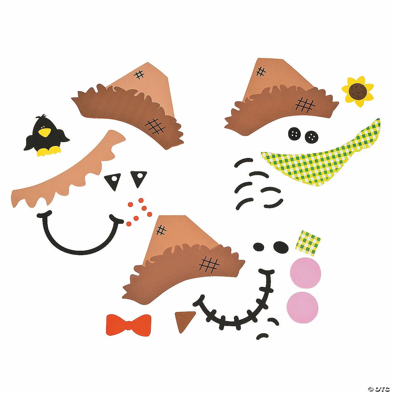 New ⭐ Scarecrow Pumpkin Decorating Craft Kit - Makes 12 🔥 2 New ⭐ Scarecrow Pumpkin Decorating Craft Kit - Makes 12 🔥 - Image 2
