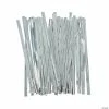 New 😍 Silver Metallic Twist Ties - 600 Pc. 🛒