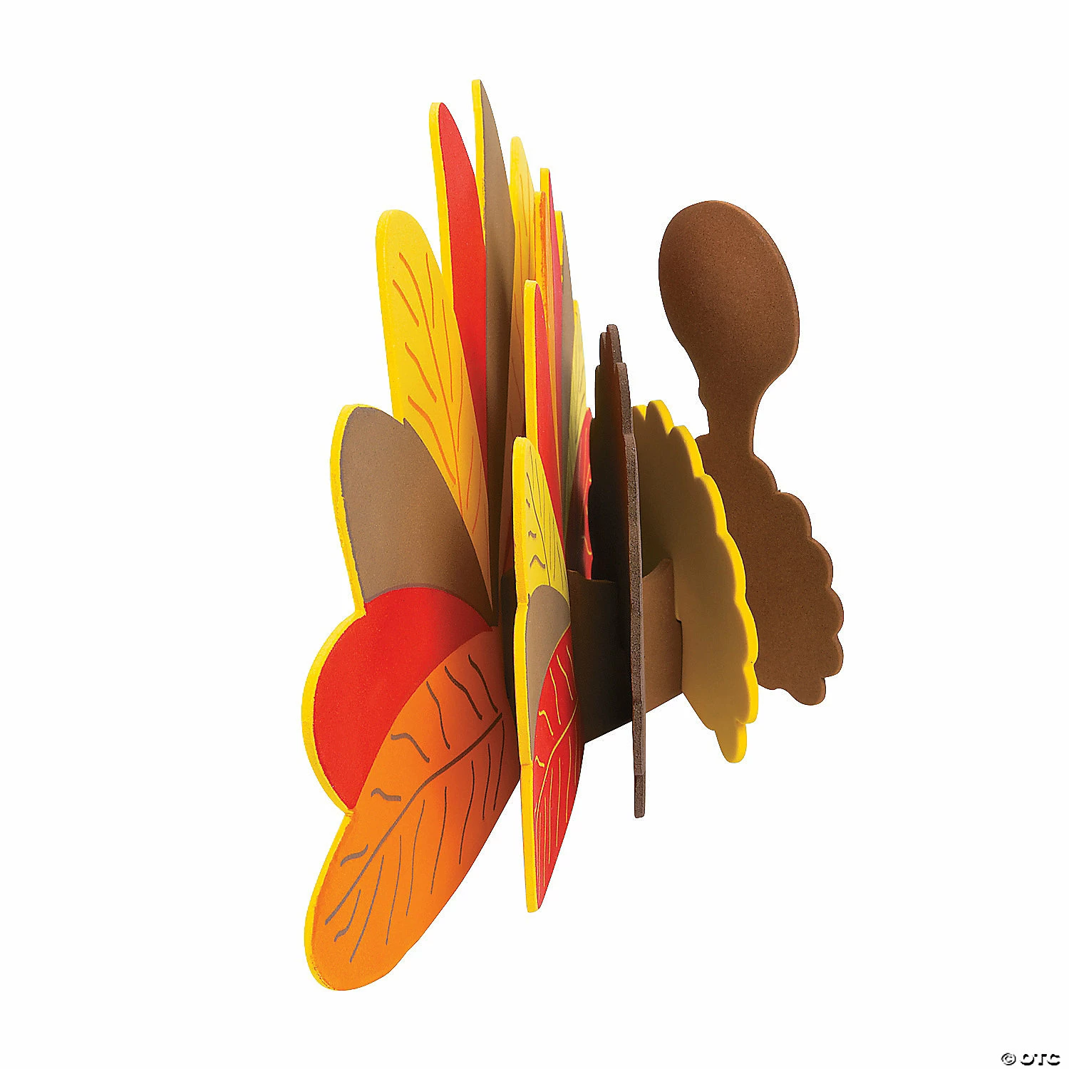 Budget ⭐ Standing Turkey Craft Kit - Makes 12 🛒 3 Budget ⭐ Standing Turkey Craft Kit - Makes 12 🛒 - Image 3