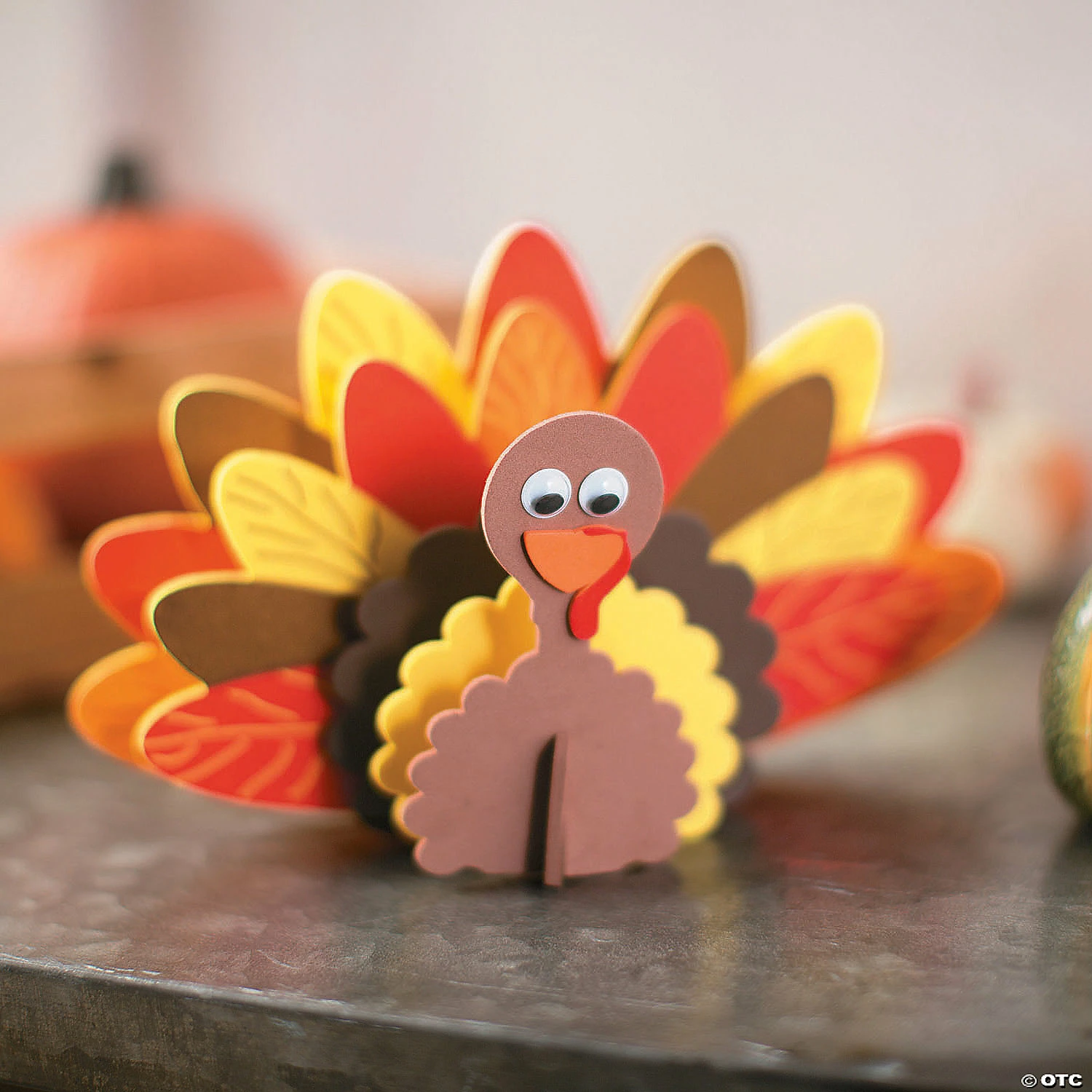 Budget ⭐ Standing Turkey Craft Kit - Makes 12 🛒 4 Budget ⭐ Standing Turkey Craft Kit - Makes 12 🛒 - Image 4