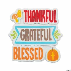 Top 10 🔔 Thankful Grateful Blessed Magnet Craft Kit - Makes 12 🎉