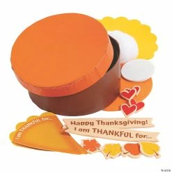 Hot Sale 💯 Thankful Pumpkin Pie Box Craft Kit - Makes 12 🎉 -Craft Kits Sales thankful pumpkin pie box craft kit makes 1213851873 a01