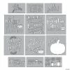 Coupon ❤️ Thanksgiving Décor Stencils - 12 Pc. 🎉