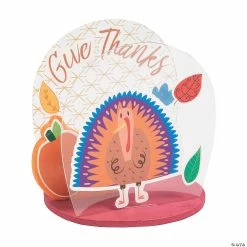 Wholesale 🤩 Thanksgiving Sticker Tabletop Craft Kit - Makes 12 ❤️