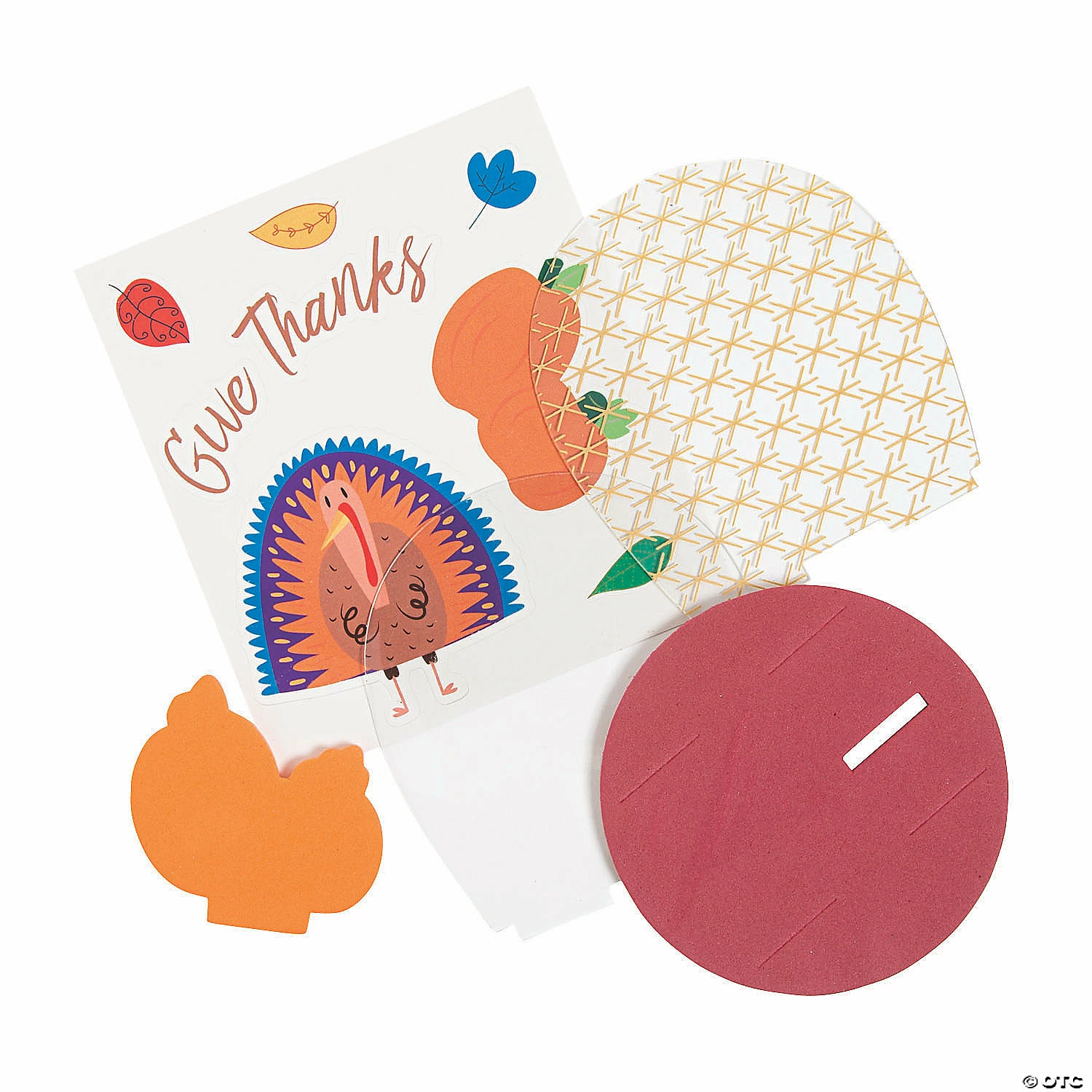 Wholesale 🤩 Thanksgiving Sticker Tabletop Craft Kit - Makes 12 ❤️ 2 Wholesale 🤩 Thanksgiving Sticker Tabletop Craft Kit - Makes 12 ❤️ - Image 2