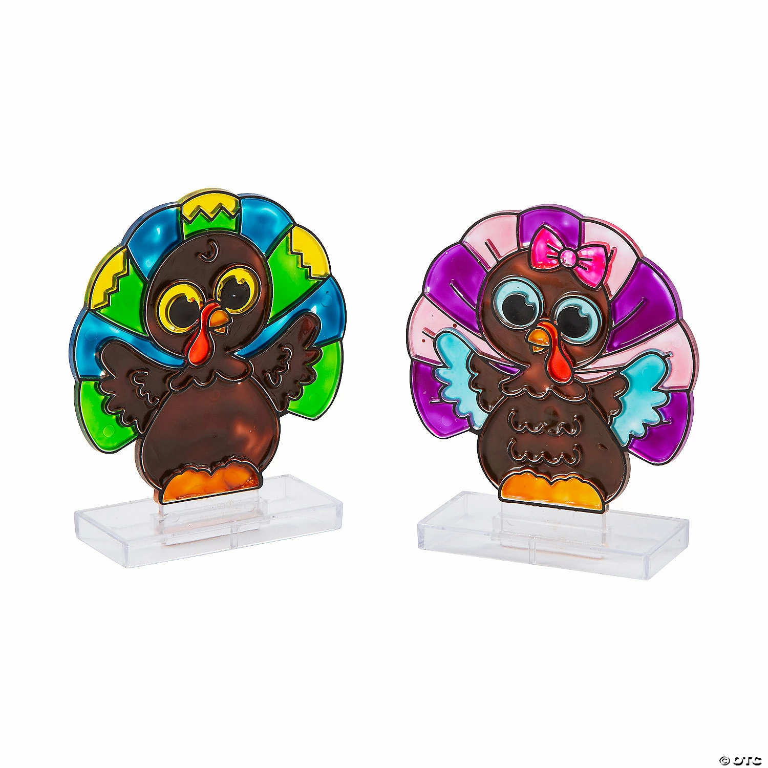Wholesale π Thanksgiving Turkey Stand-Up Suncatchers - 12 Pc. β€οΈ 3 Wholesale π Thanksgiving Turkey Stand-Up Suncatchers - 12 Pc. β€οΈ - Image 3