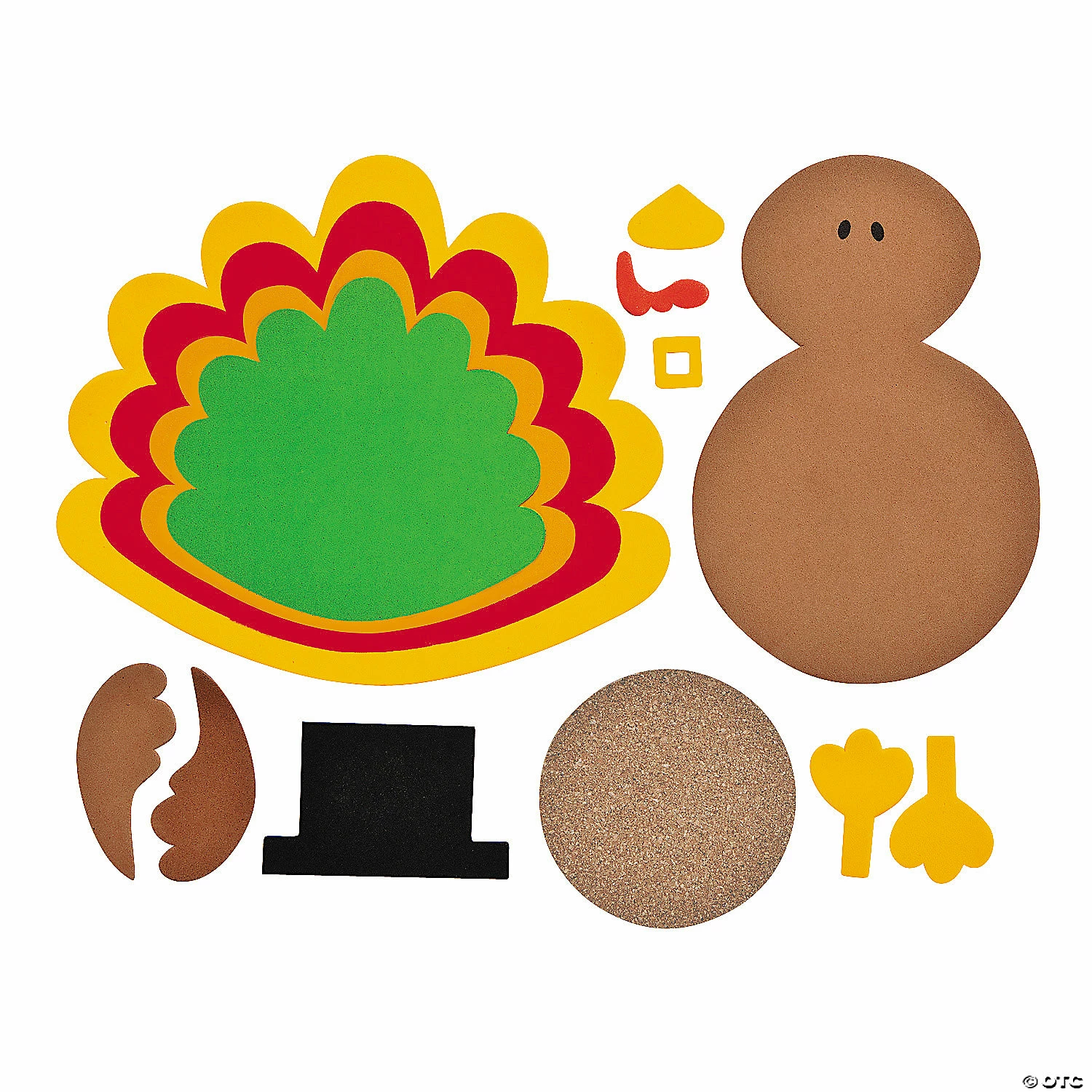 Cheap ๐ฅ Turkey Coaster Craft Kit - Makes 12 ๐ฅฐ 2 Cheap ๐ฅ Turkey Coaster Craft Kit - Makes 12 ๐ฅฐ - Image 2