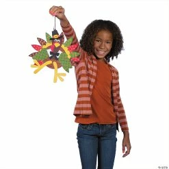 Promo 💯 Turkey Craft Kit - Makes 12 😀 -Craft Kits Sales turkey craft kit makes 1248 7079 a04