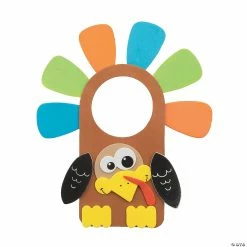 Outlet 🔥 Turkey Doorknob Hanger Craft Kit - Makes 12 🎁