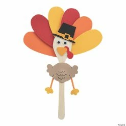 Cheapest ⭐ Wooden Spoon Turkey Craft Kit - Makes 12 🧨