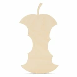 Best reviews of 🎁 Woodpeckers Crafts, DIY Unfinished Wood 12" Apple Core Cutout Pack of 3 😉