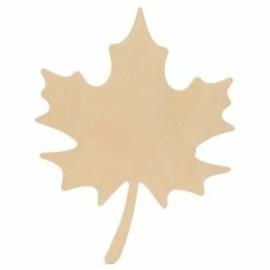Budget 👍 Woodpeckers Crafts, DIY Unfinished Wood 12" Maple Leaf Cutout Pack of 3 ❤️
