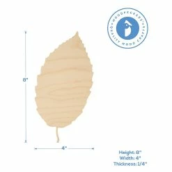 Best reviews of ✔️ Woodpeckers Crafts, DIY Unfinished Wood 8" Leaf Cutout Pack of 6 😍 -Craft Kits Sales woodpeckers crafts diy unfinished wood 8 leaf cutout pack of 614129029 a02NOWA