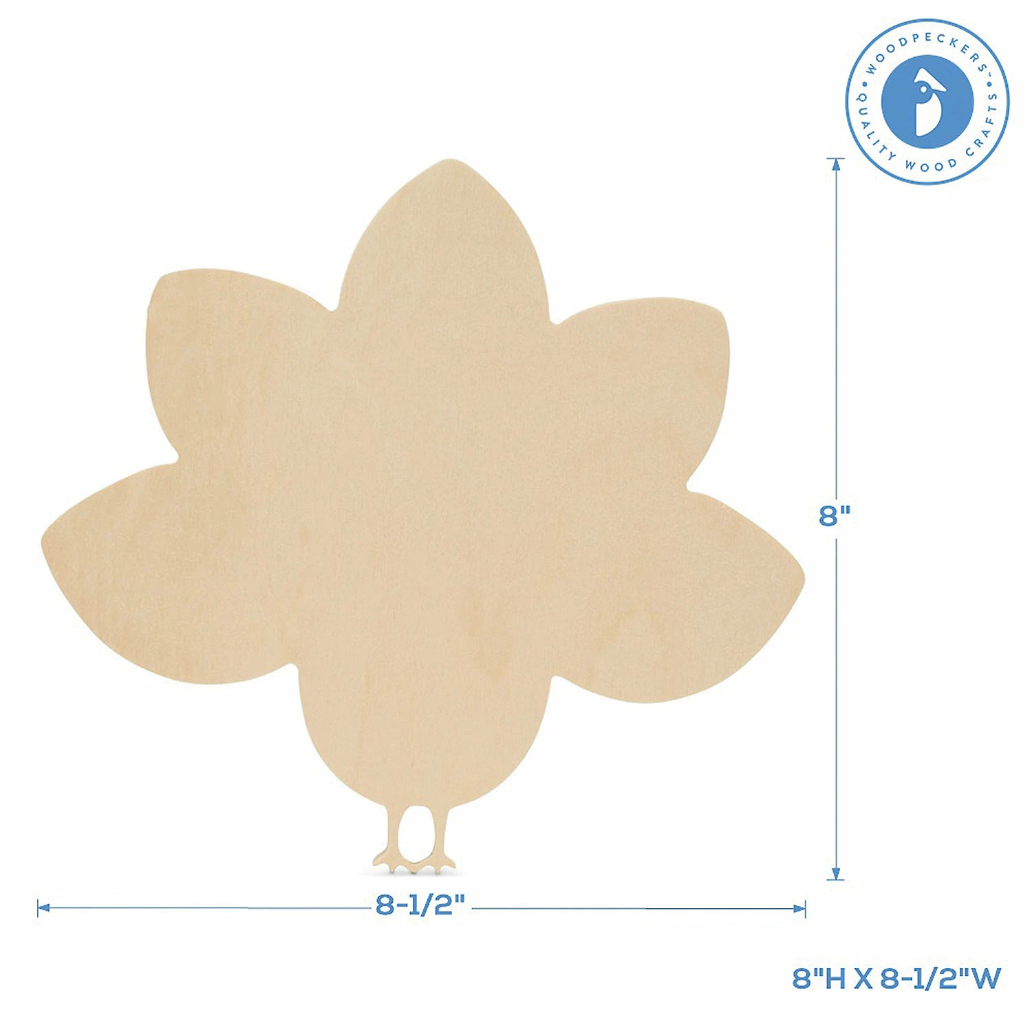 Top 10 π₯° Woodpeckers Crafts, DIY Unfinished Wood 8" Whimsical Turkey Cutout Pack of 12 β 3 Top 10 π₯° Woodpeckers Crafts, DIY Unfinished Wood 8" Whimsical Turkey Cutout Pack of 12 β - Image 3